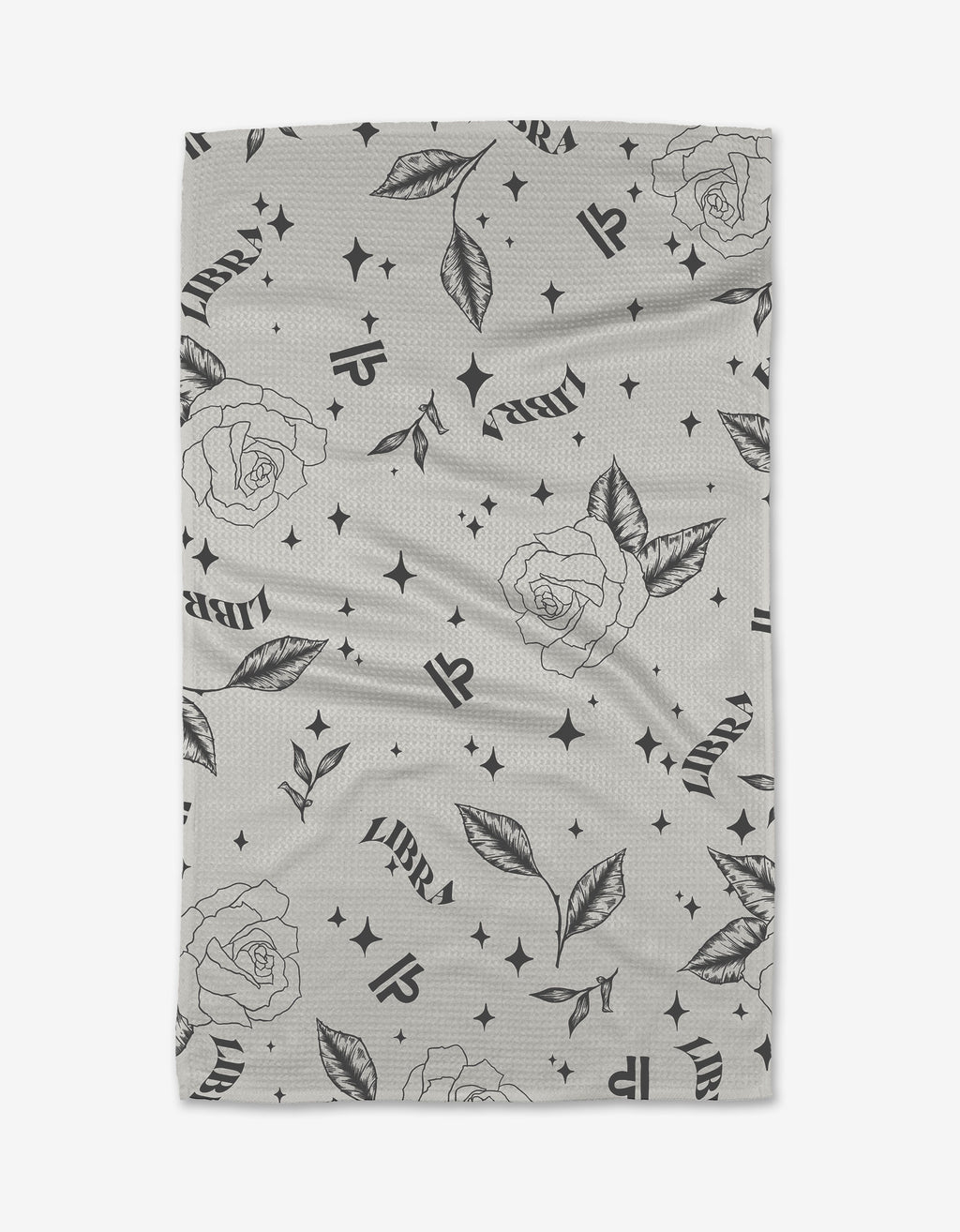 Geometry Tea Towel - Fronds at Night