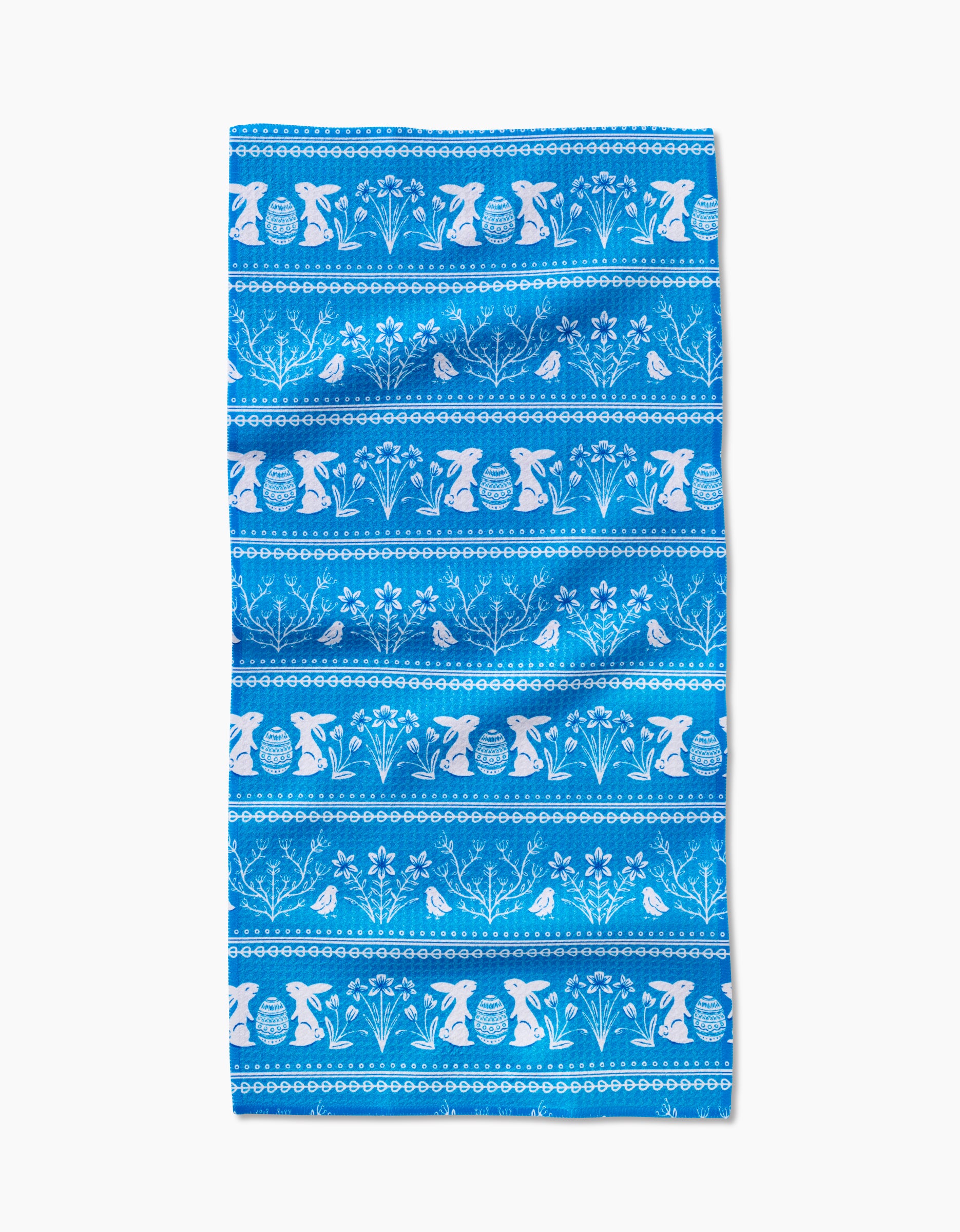 Delft Blue Easter Stripe