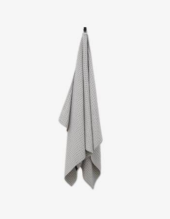 The Organic Company Big Waffle hand towel, stone