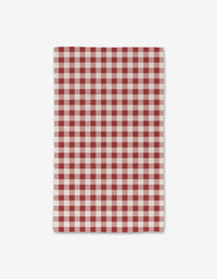 Christmas Gingham Red