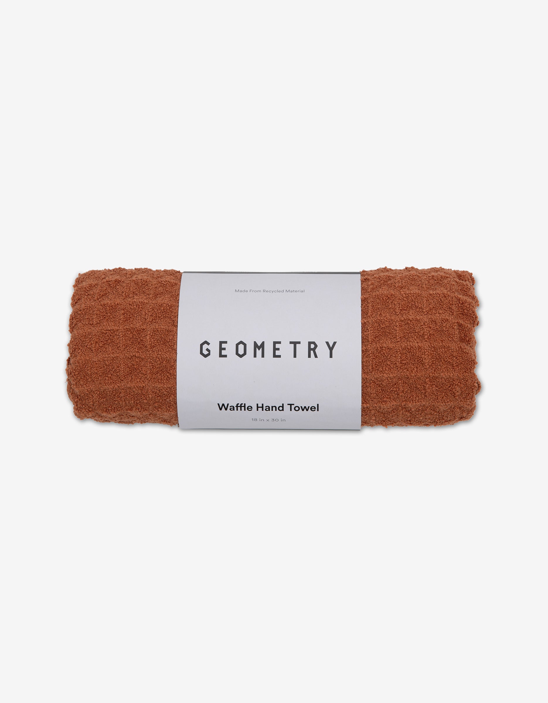 Clay Waffle Hand Towel Geometry GEOMETRY