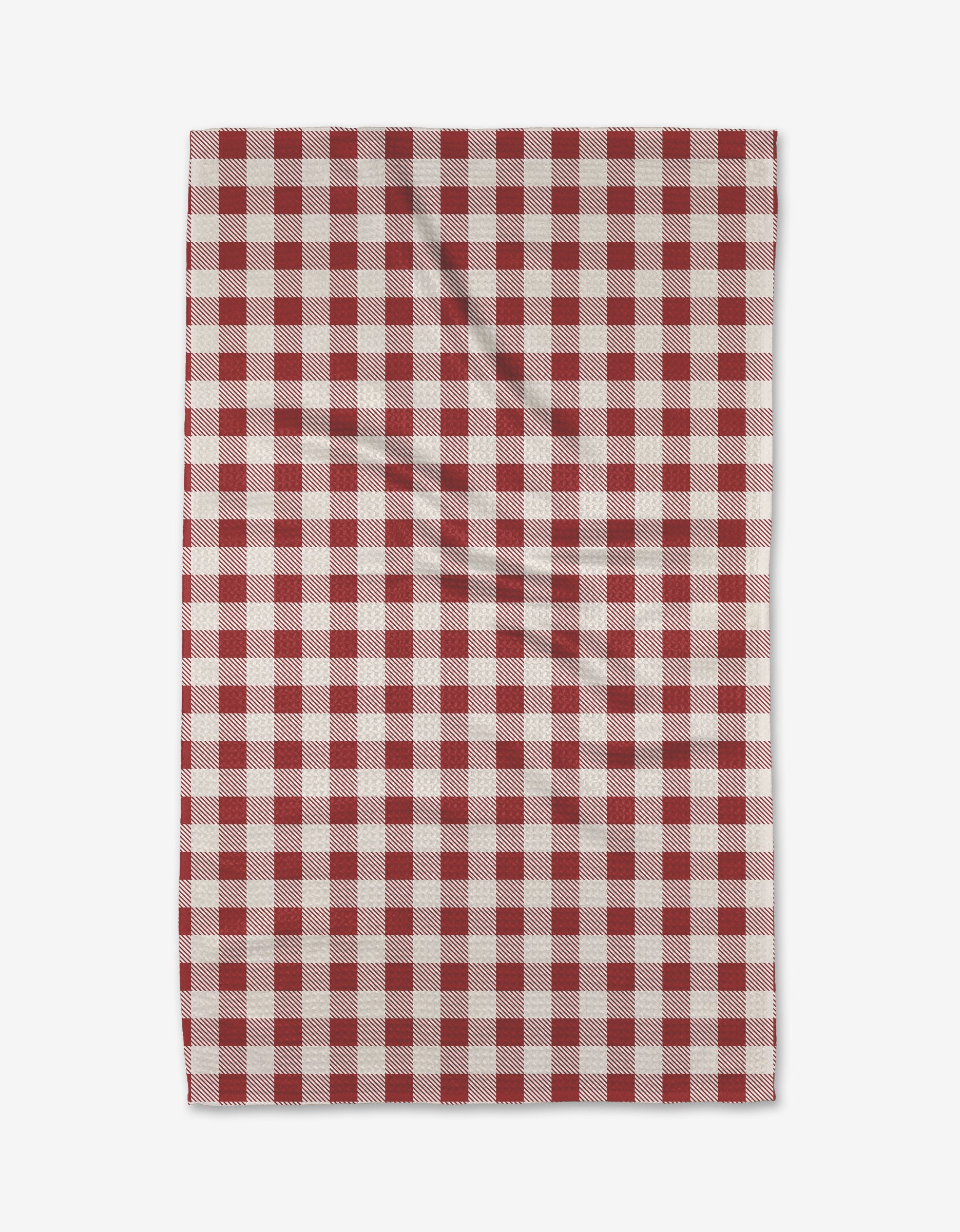 Christmas Gingham Red