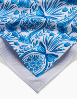 Delft Blue Easter Egg Damask