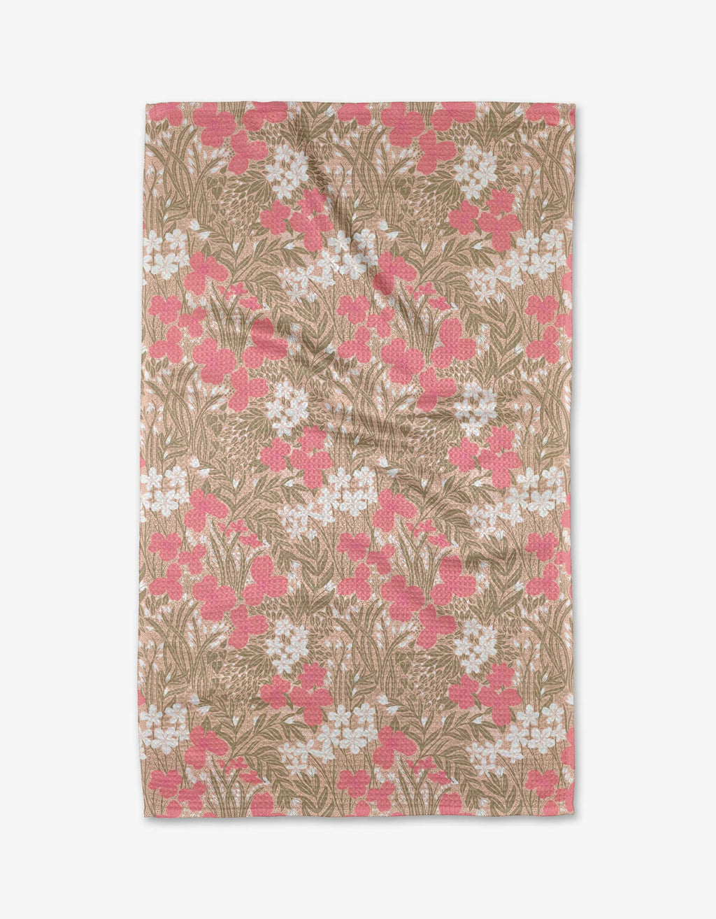 Geometry Tea Towel - Pink Meadow