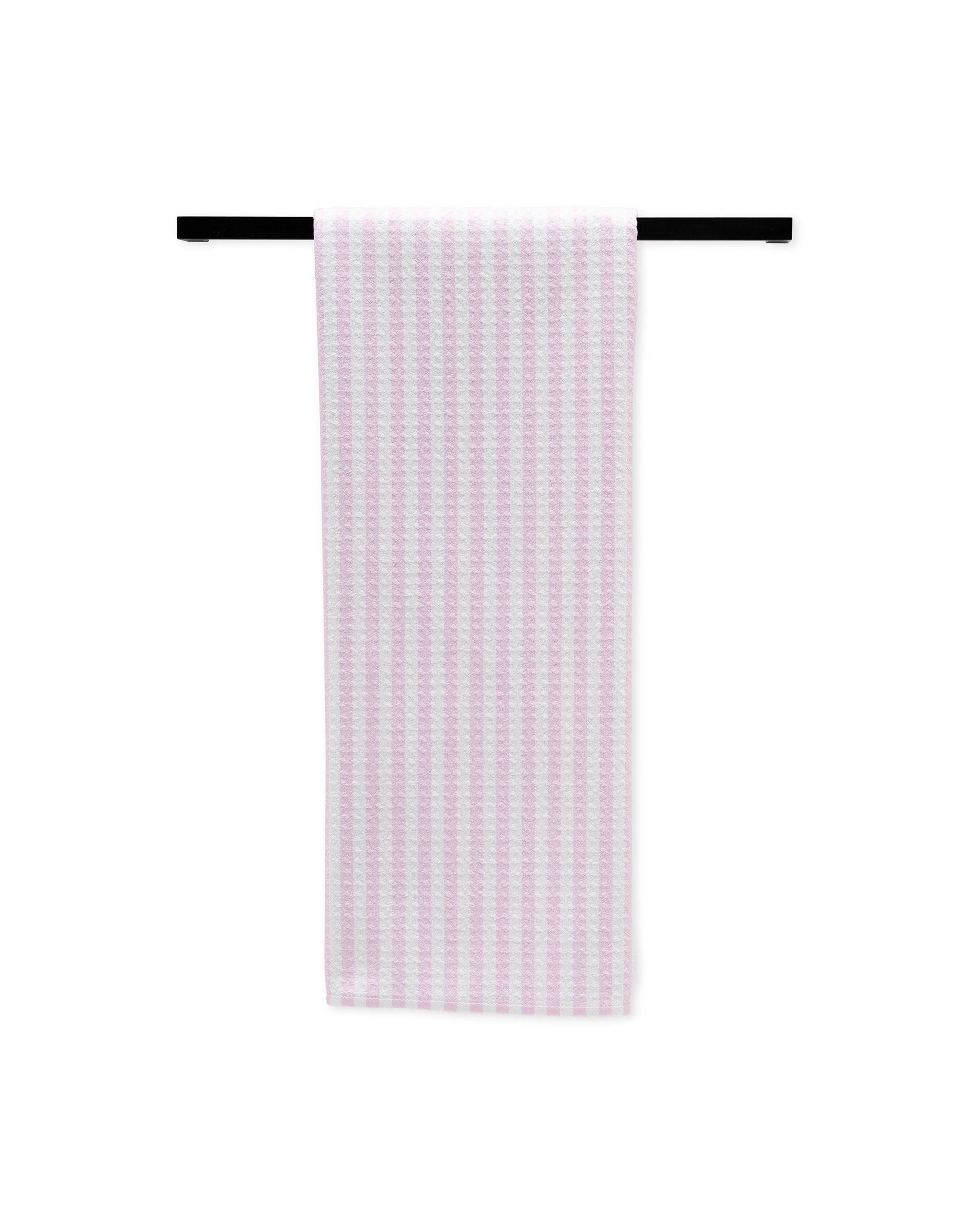 Pink Checkered Geometry Mini Towel : Target