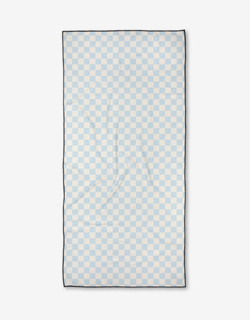 Checked Out Beach Towel