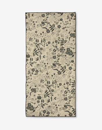 Scattered Floral Beach Towel