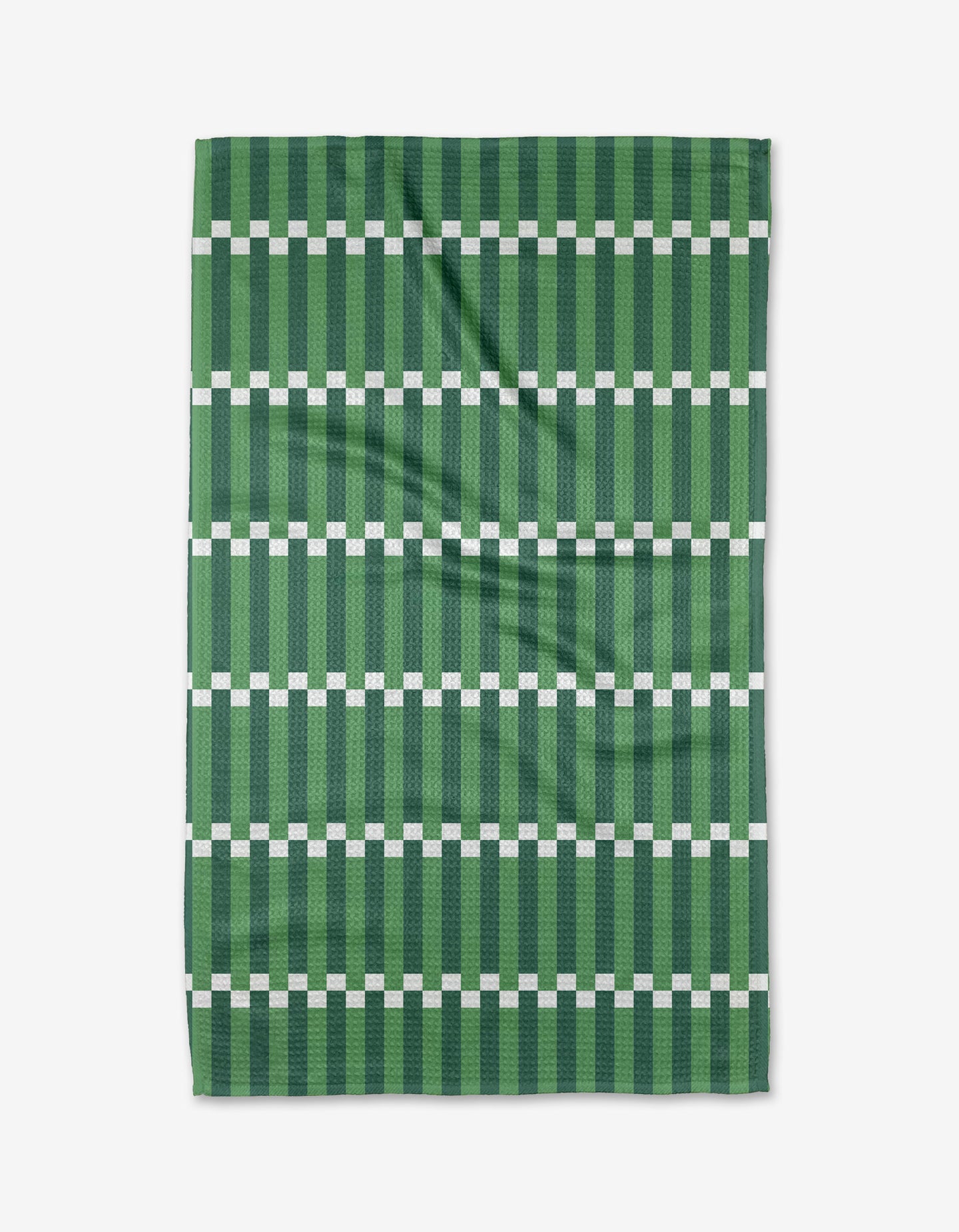 Stripe Block - Greens