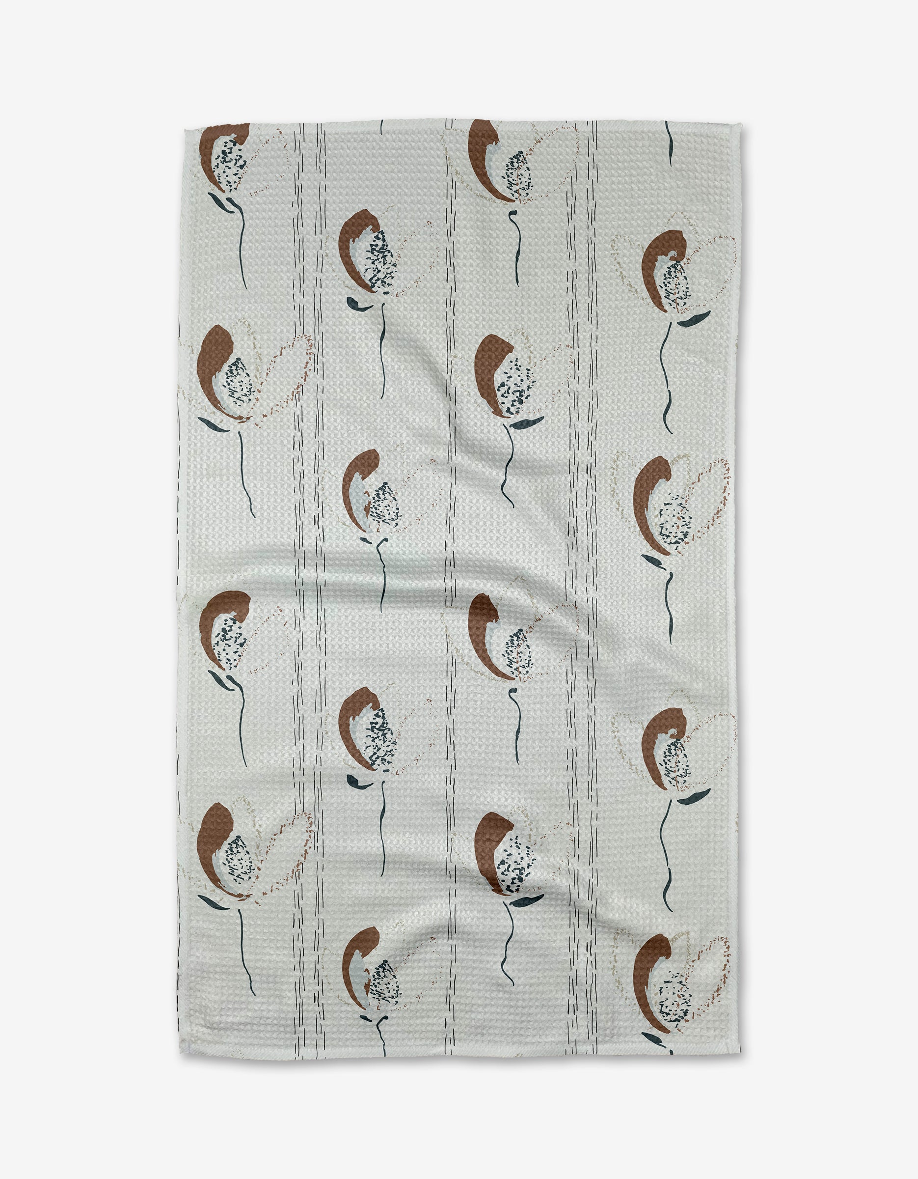 Geometry Vintage Ornaments Tea Towel