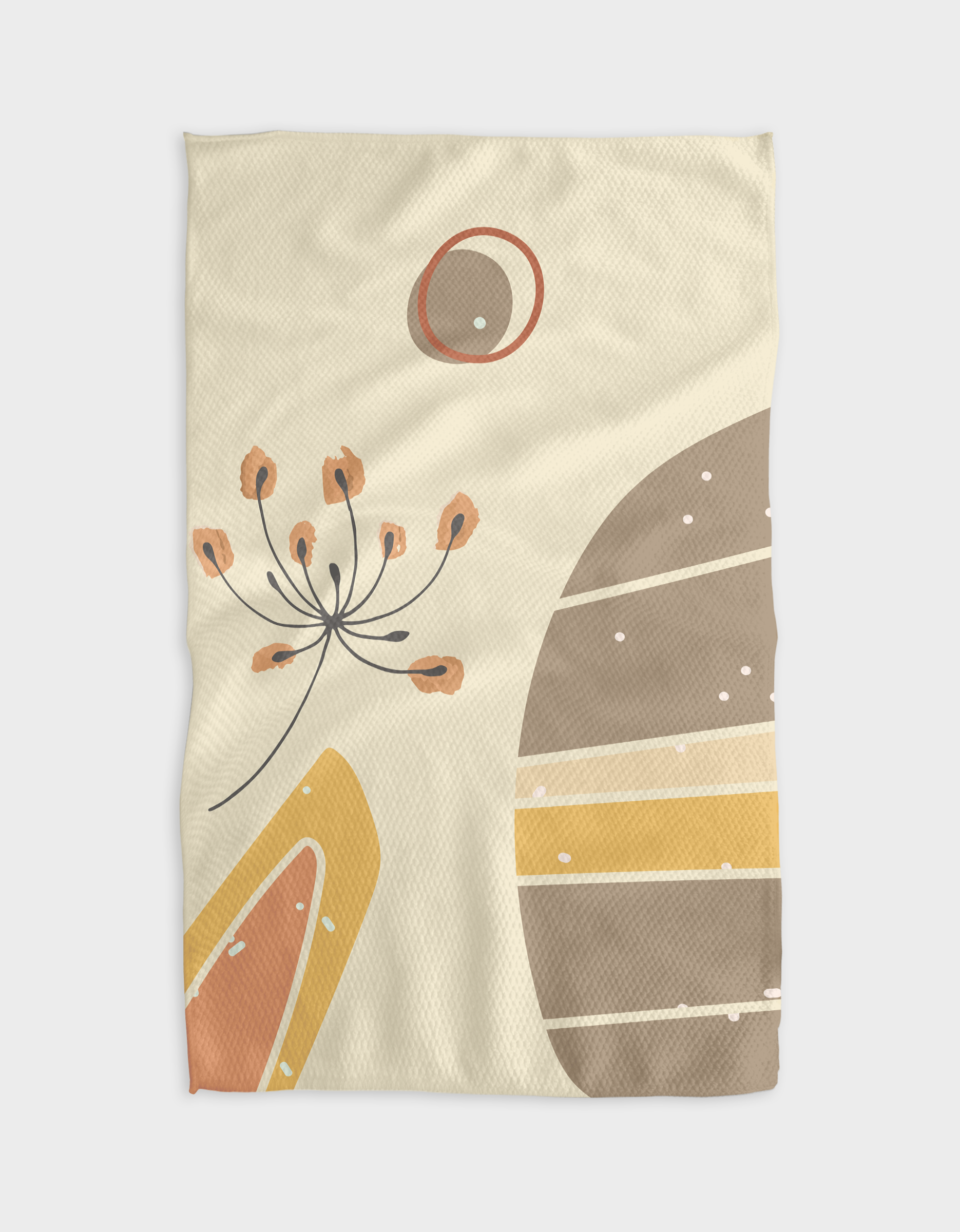 Geometry Kitchen Tea Towel: Olivia