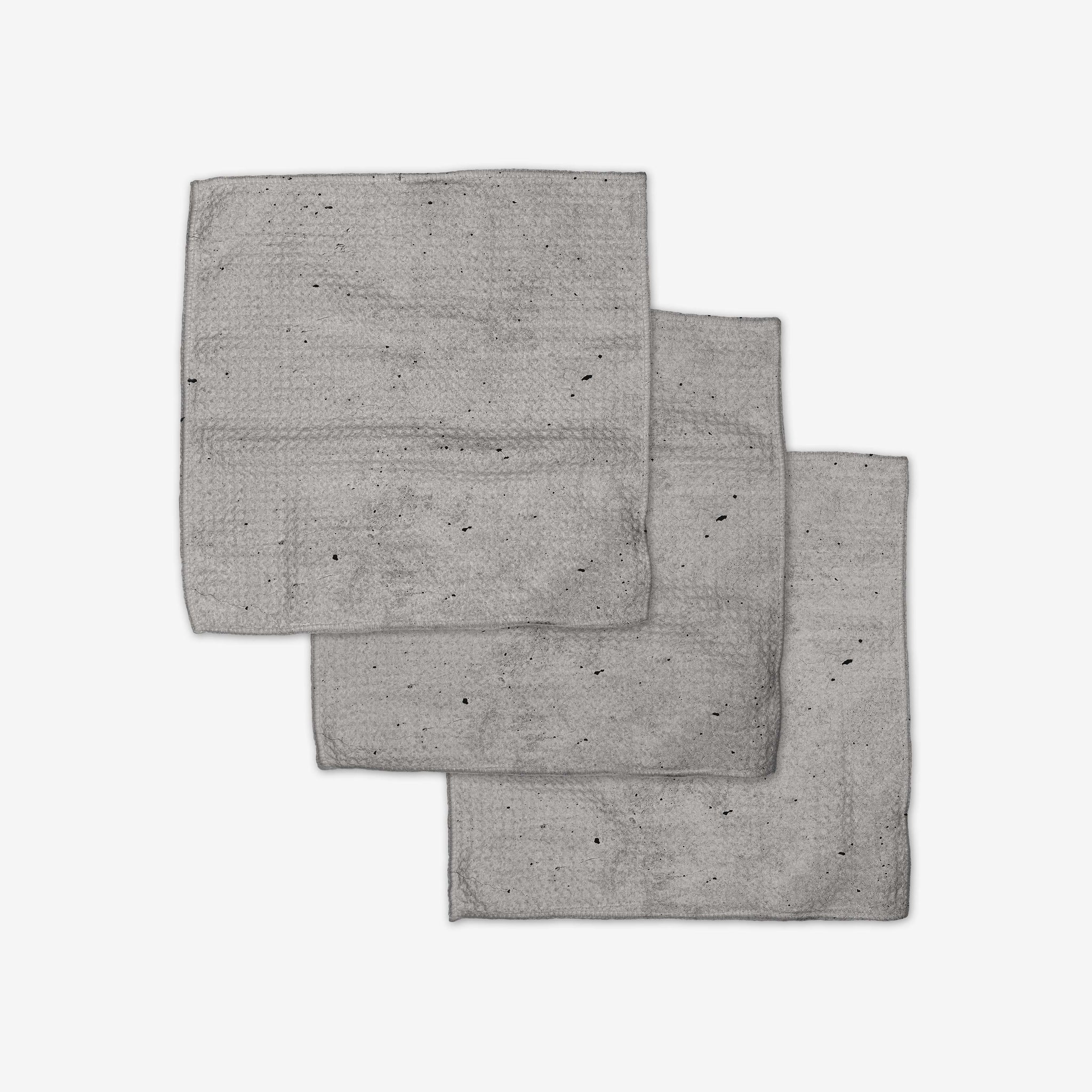 Black White Irregular Geometry Kitchen Towel Set Cleaning Cloth